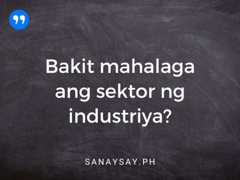 Ano Ang Sektor Ng Industriya Kahalagahan At Mga Halimbawa 2911