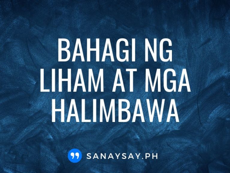 Bahagi Ng Liham At Mga Halimbawa Nito | SANAYSAY