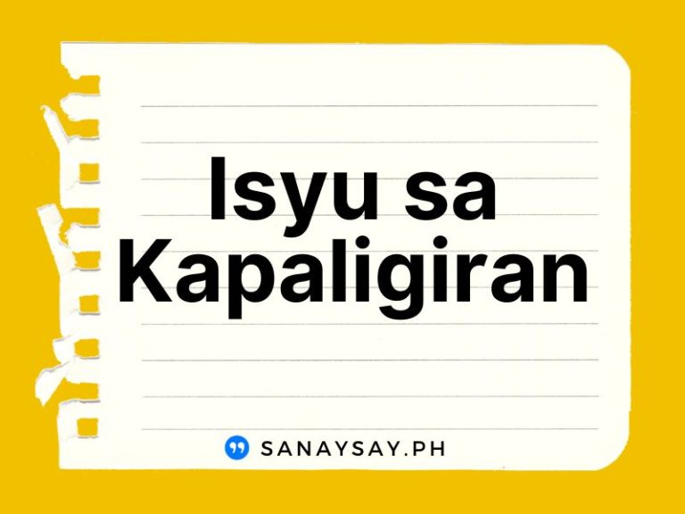 5 Halimbawa Ng Isyung Panlipunan Sa Pilipinas 2024 | SANAYSAY