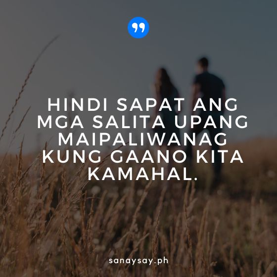 sweet love quotes for him tagalog