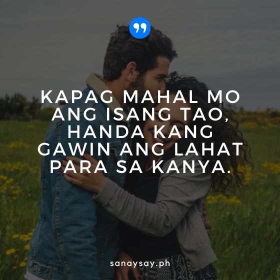 sweet love quotes for him tagalog