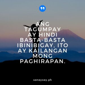 50 Tagalog Quotes About Life | SANAYSAY