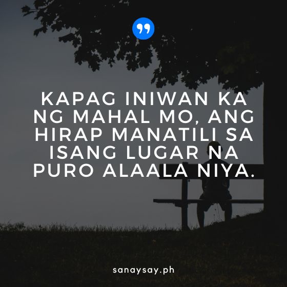 quotes about crying over love tagalog