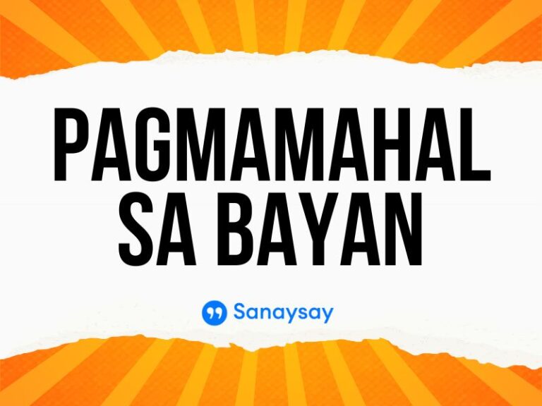 Kahalagahan Ng Pagmamahal Sa Bayan 2024 Sanaysay 5730