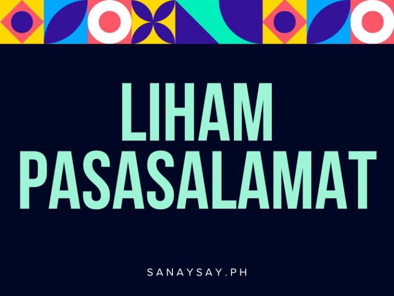 Liham Pasasalamat Halimbawa At Kahulugan Sanaysay 4947