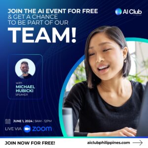 Free Webinar with Certificates 2024 by AI Club Philippines