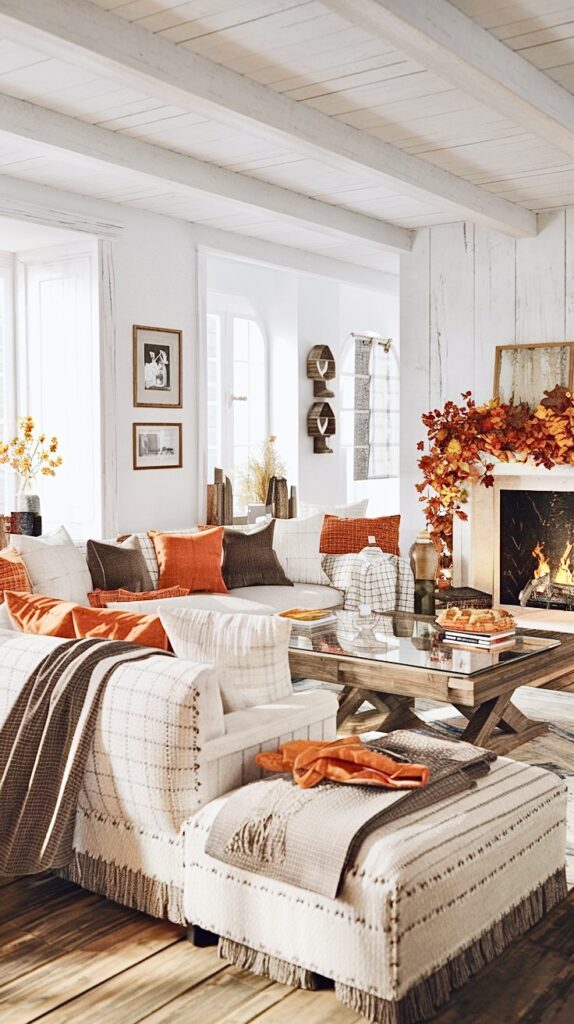 40 Modern Fall Decor Ideas for Your Living Room